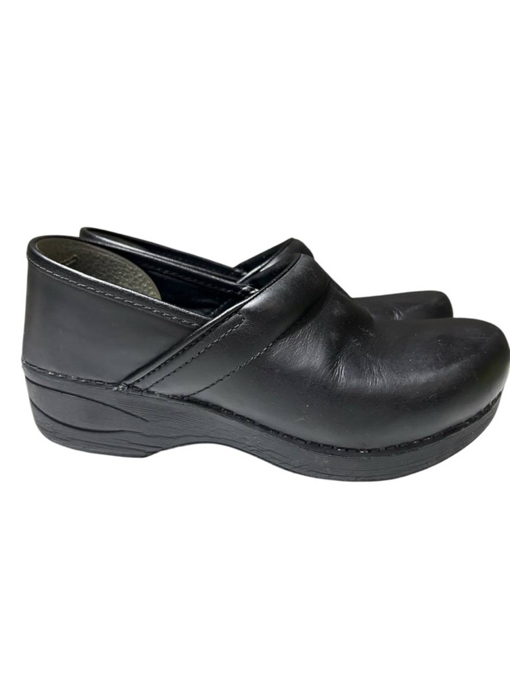 Dansko XP 2.0 Clogs women’s 38 (7.5-8) black leather nursing shoes